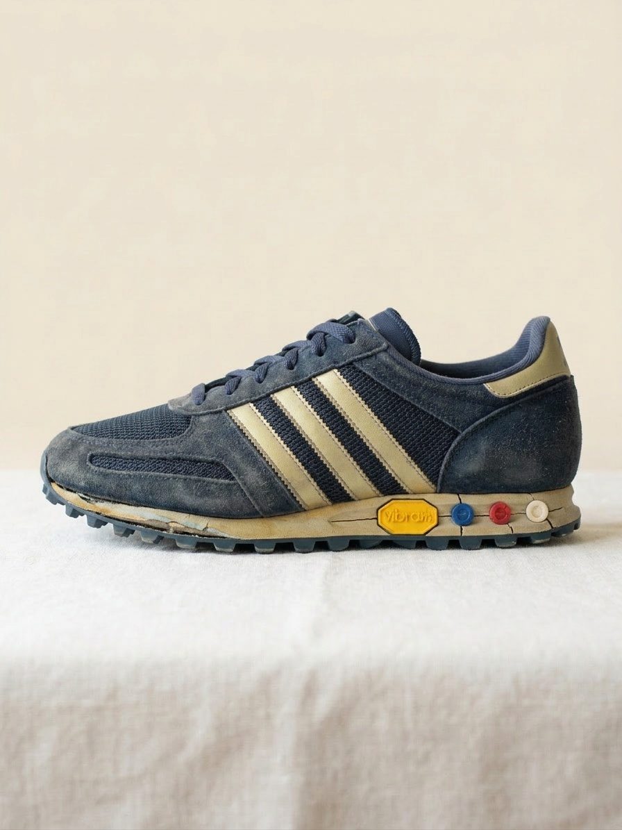 Sneaker vintage — prima del restauro