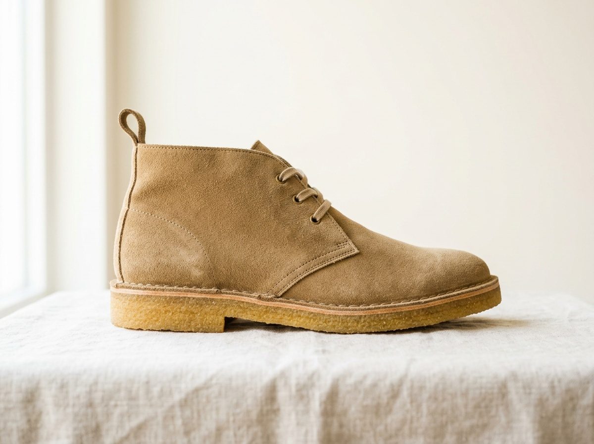 Desert boot — dopo il restauro