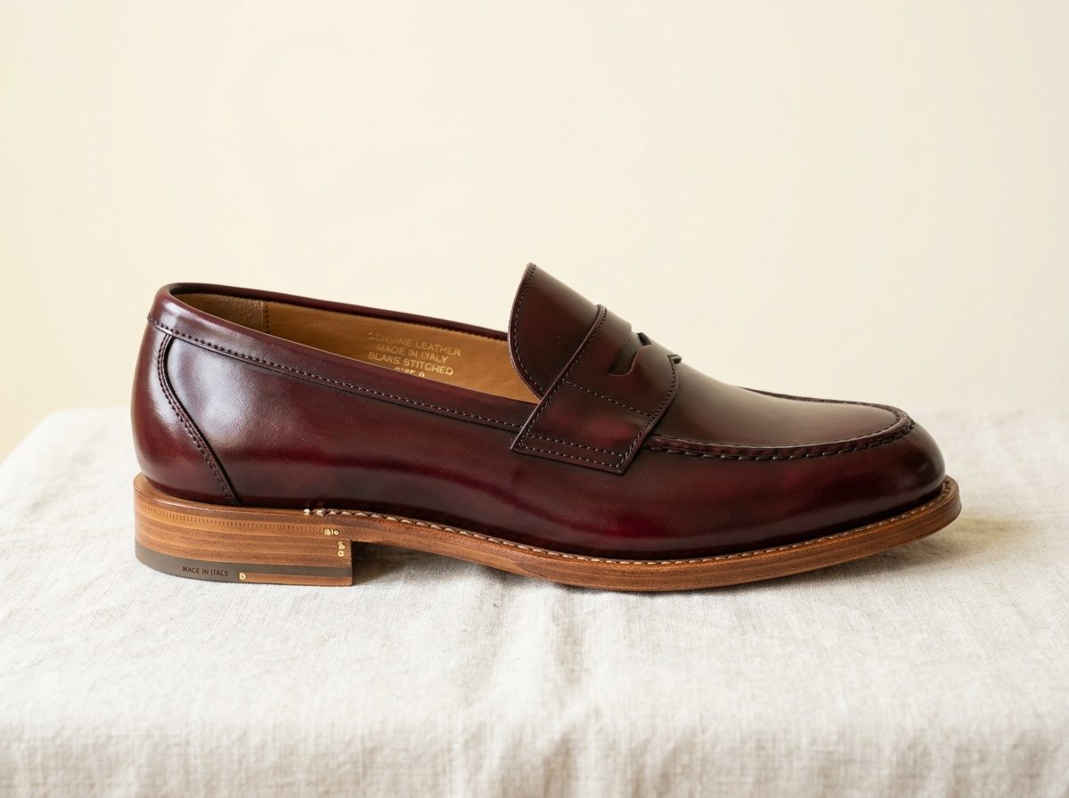 Penny loafer — dopo il restauro
